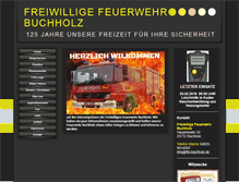 Tablet Screenshot of ffw-buchholz.de